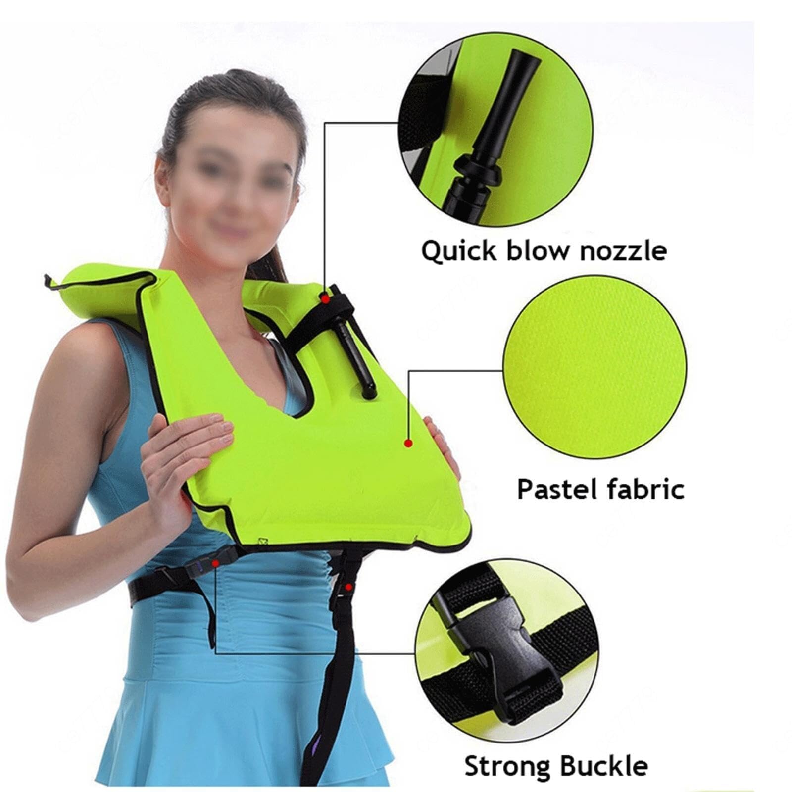 Veste de Surf avec Fermeture Éclair for Kayak, Surf, Voile