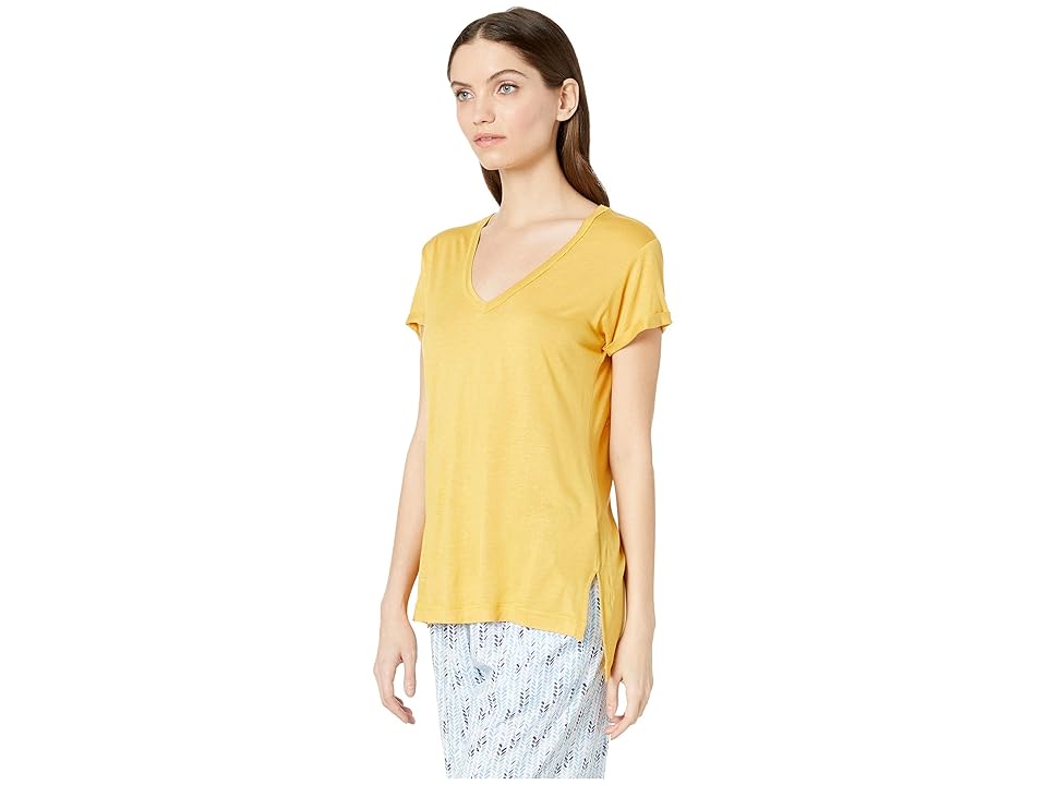 

P.J. Salvage Lounge Essentials Tee (Gold) Women's Clothing