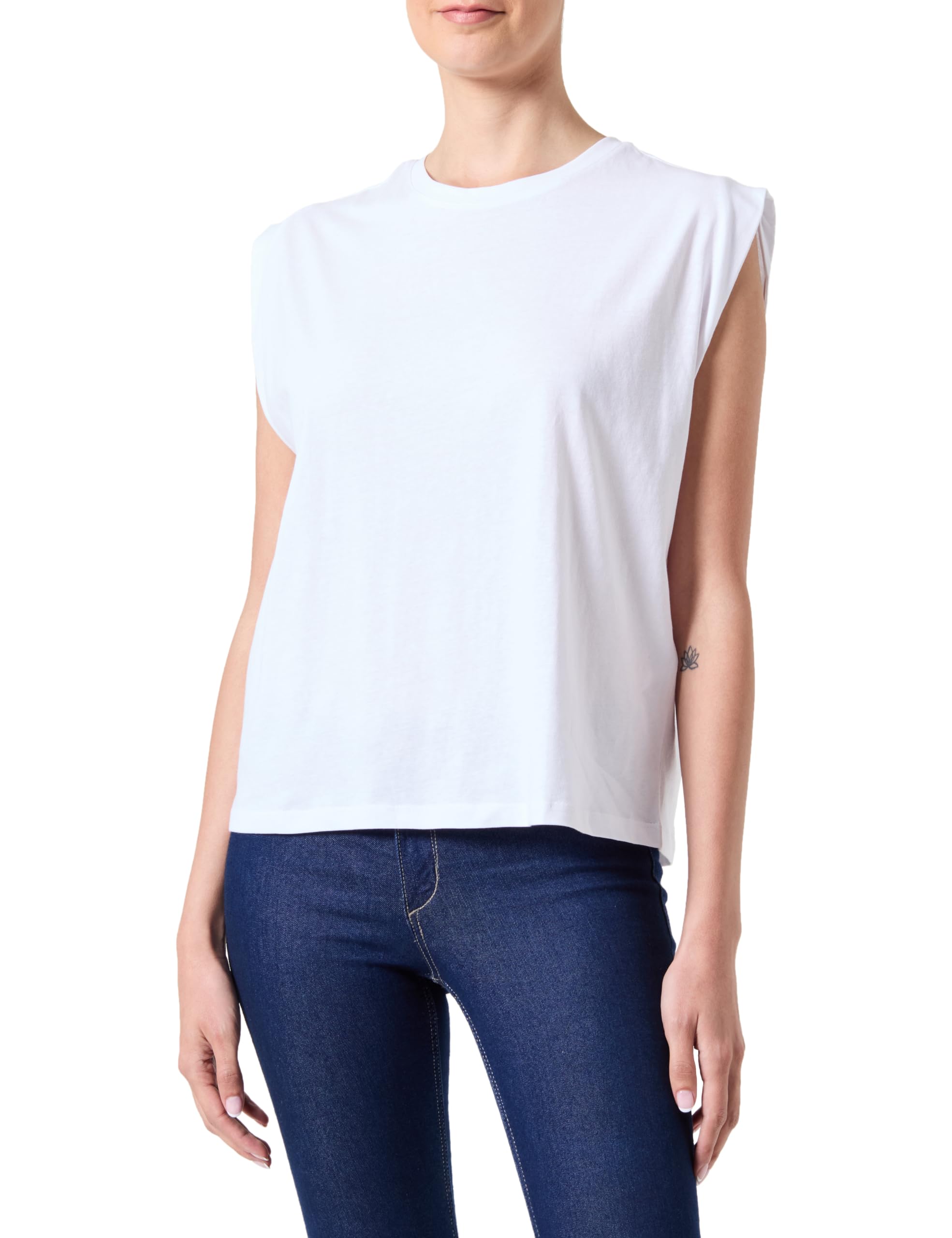 Vero Moda Vmpanna Glenn SL Top Noos Camiseta para Mujer