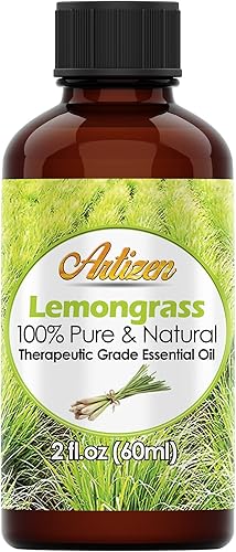 Miniatura 122 de Aceite esencial Artizen (100 % puro y natural, sin diluir) de calidad terapéutica, botella gigante. Ideal para aromaterapia, relajación, terapia