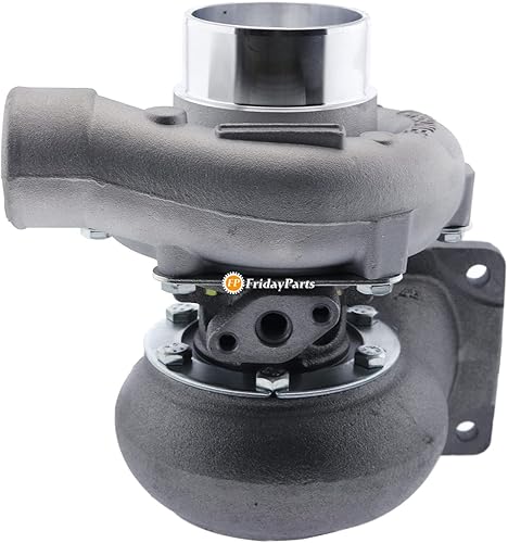 Miniatura 3 de FridayParts Turbo TA3401 Turbocompresor RE26287 466334-0004 compatible con John Deere 4239T 4276T 6414T