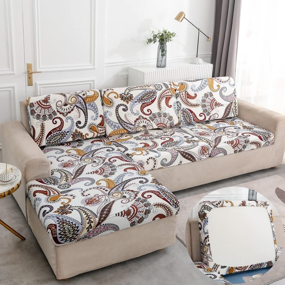 Fundas para Sofa Chaise Longue protector de cojines para mascotas y niños sala de estar XL