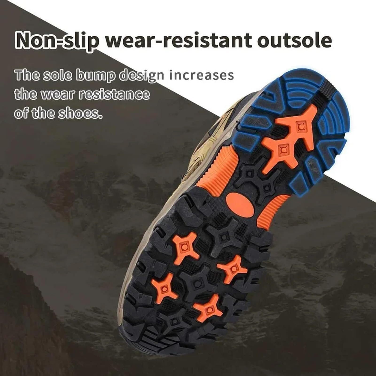 Zapatos De Montaña Trekking Zapatos de senderismo ligeros y transpirables for hombre, cómodos for el trabajo al aire libre Aire Libre Y Deporte