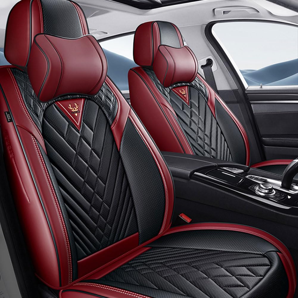 Housses de siège en cuir de luxe pour Toyota Reiz protection intégrale imperméable