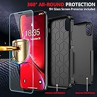 Vista 6 de SPIDERCASE Funda para iPhone XR, [Protección contra Caídas de Grado Militar de 10 Pies] [Antideslizante]