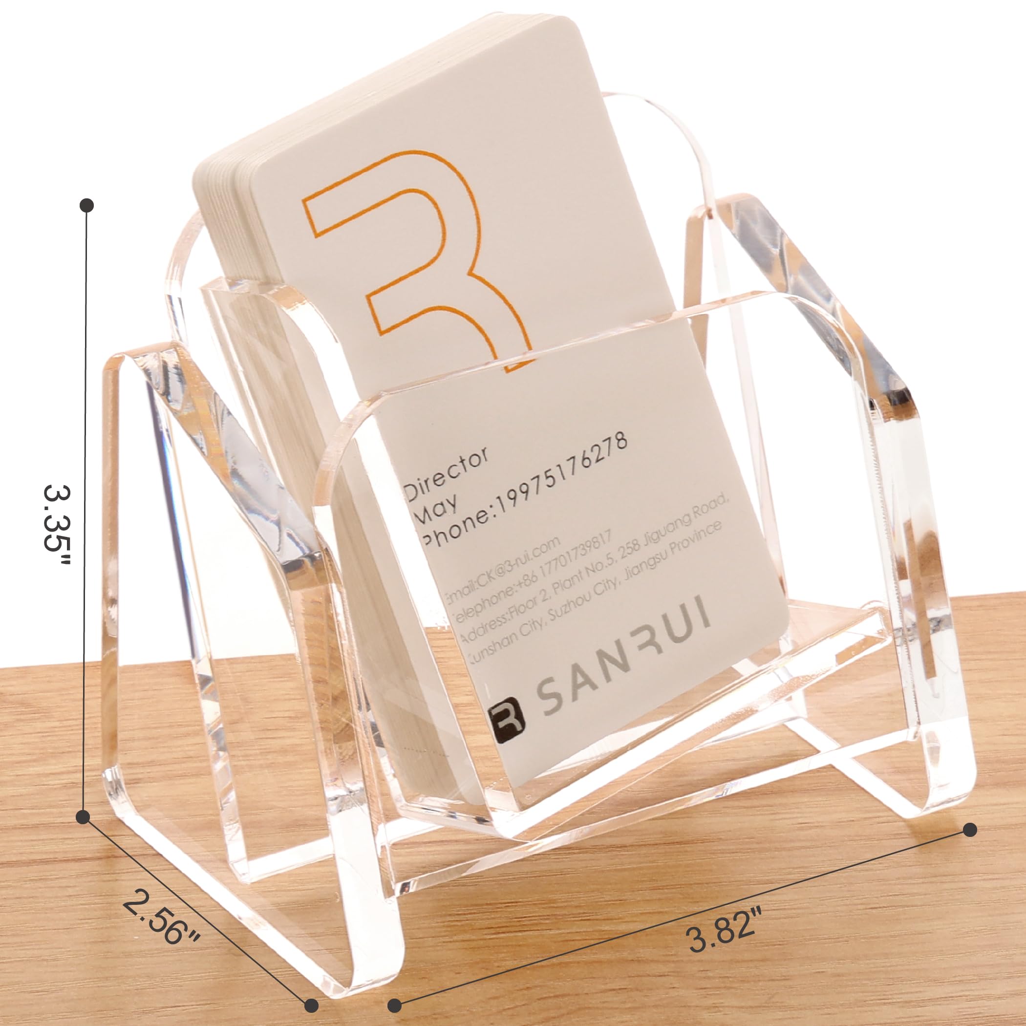 KICHOUSE 2pièces Support Pour De Visite Présentoir