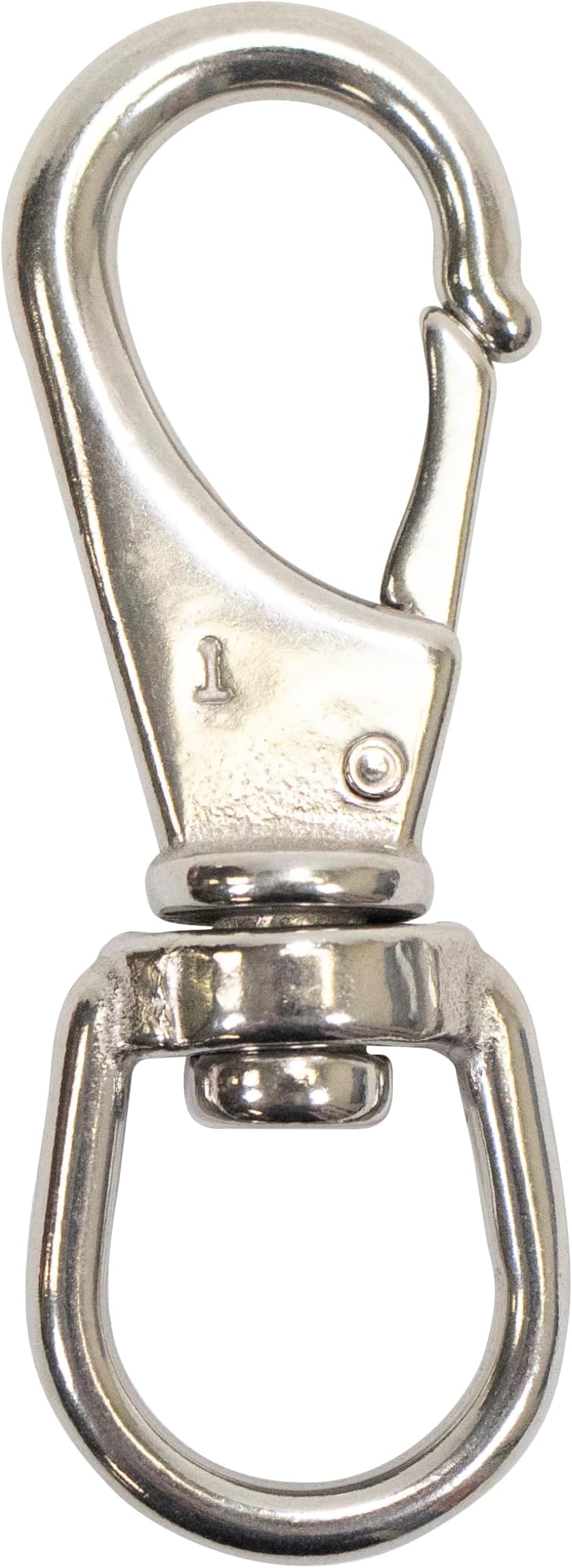 Scuba Choice Stainless Steel Swivel Eye Snap Hook Marine Clip Size 3.31" x 1.13", Durable & Heavy-Duty Attachment for Boating, Diving, Fishing & Outdoor Gear