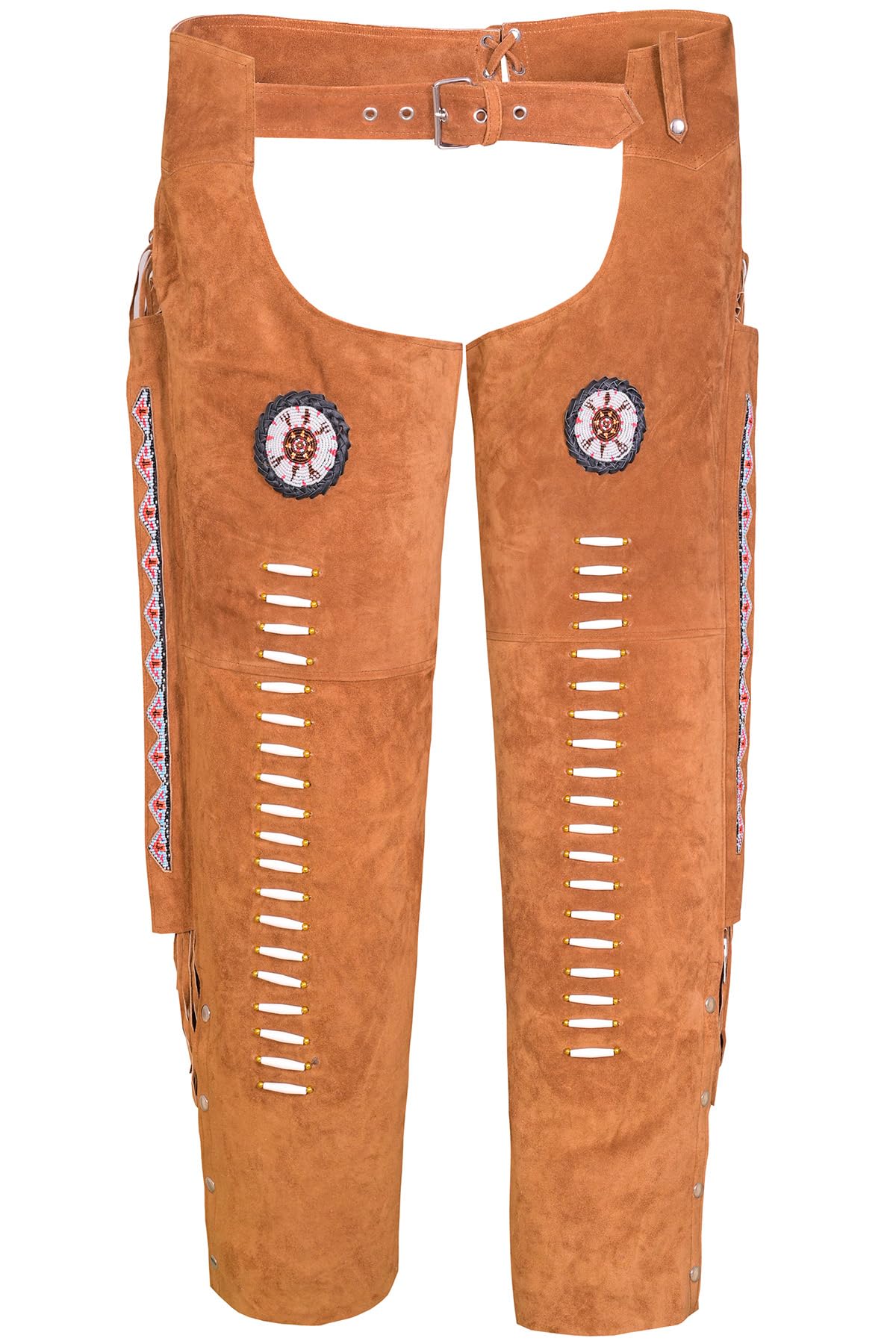German Wear Chaps Fransenhose Reiter Cowboy Western Lederchaps Lederhose