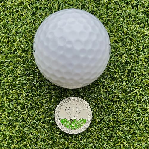 Miniatura 8 de Giggle Golf El kit Par 3 incluye una toalla de golf, material gofre, bolsa de camiseta con 4 camisetas y marcador de pelota de golf brillante con
