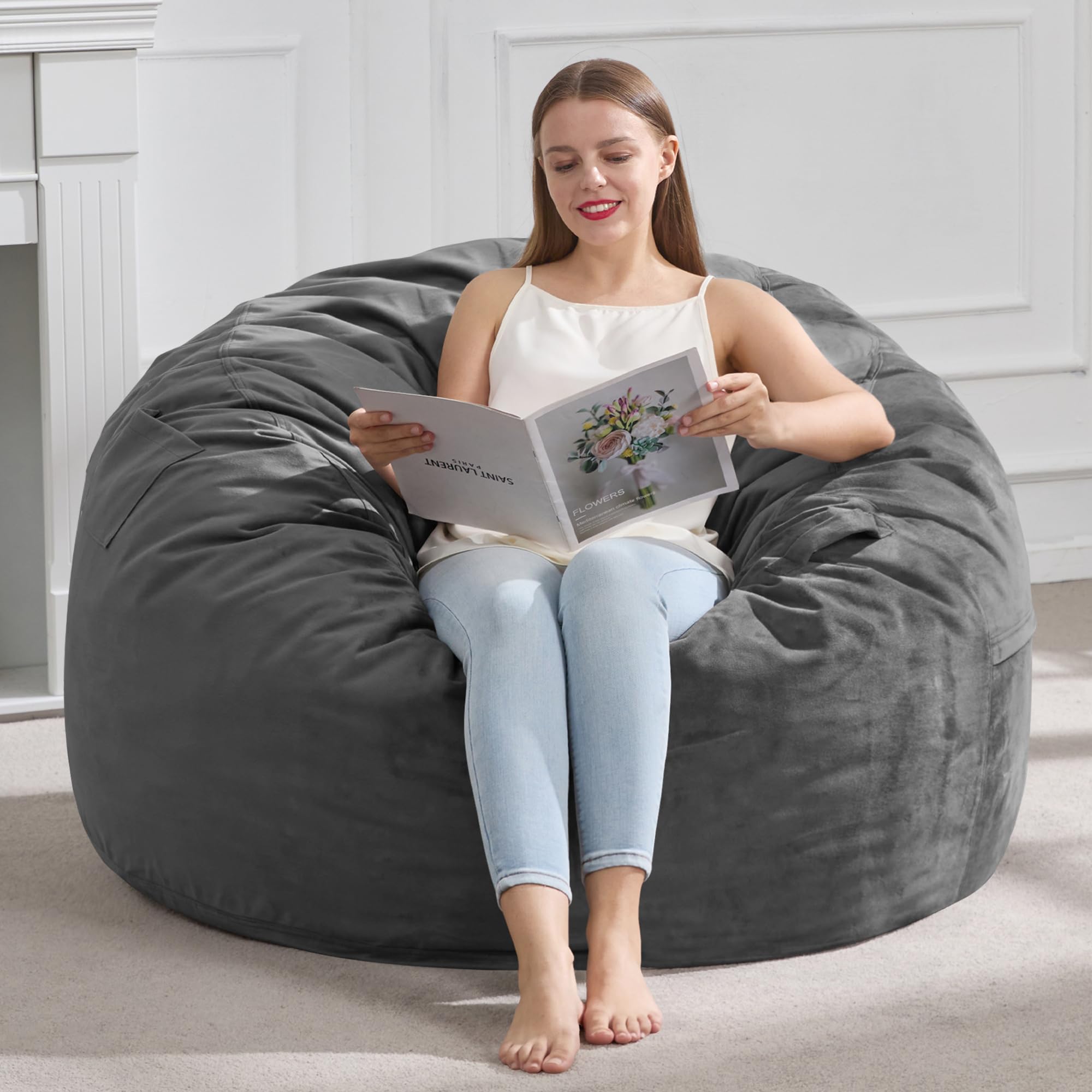 Hobestluk 3ft Bean Bag Chair