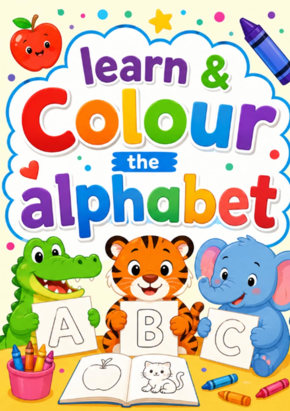 Learn & Colour the Alphabet