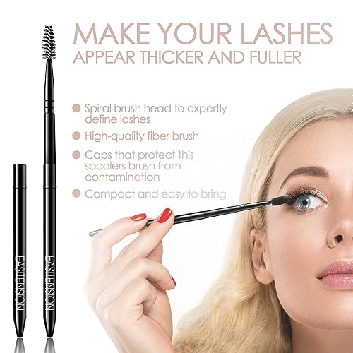 Miniatura 5 de extensión de pestañas, hazlo tu mismo, efecto 3D, pestañas pegadas individualmente, 24 grupos de pestañas voluminosas, extensión de pestañas