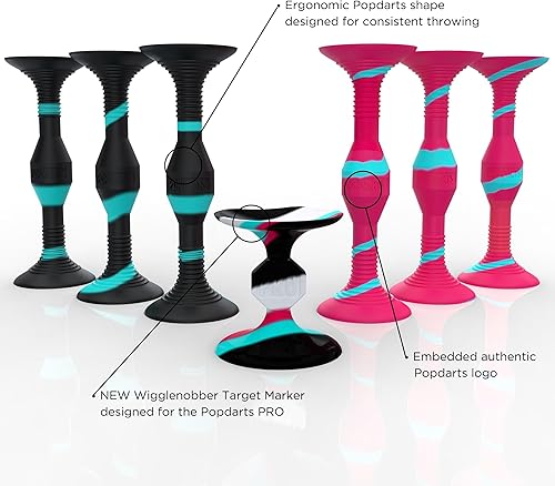 Miniatura 8 de Popdarts PRO Pack Juego (Rizzle)  Juego de lanzamiento de ventosa para interiores y exteriores  Competición con un POP
