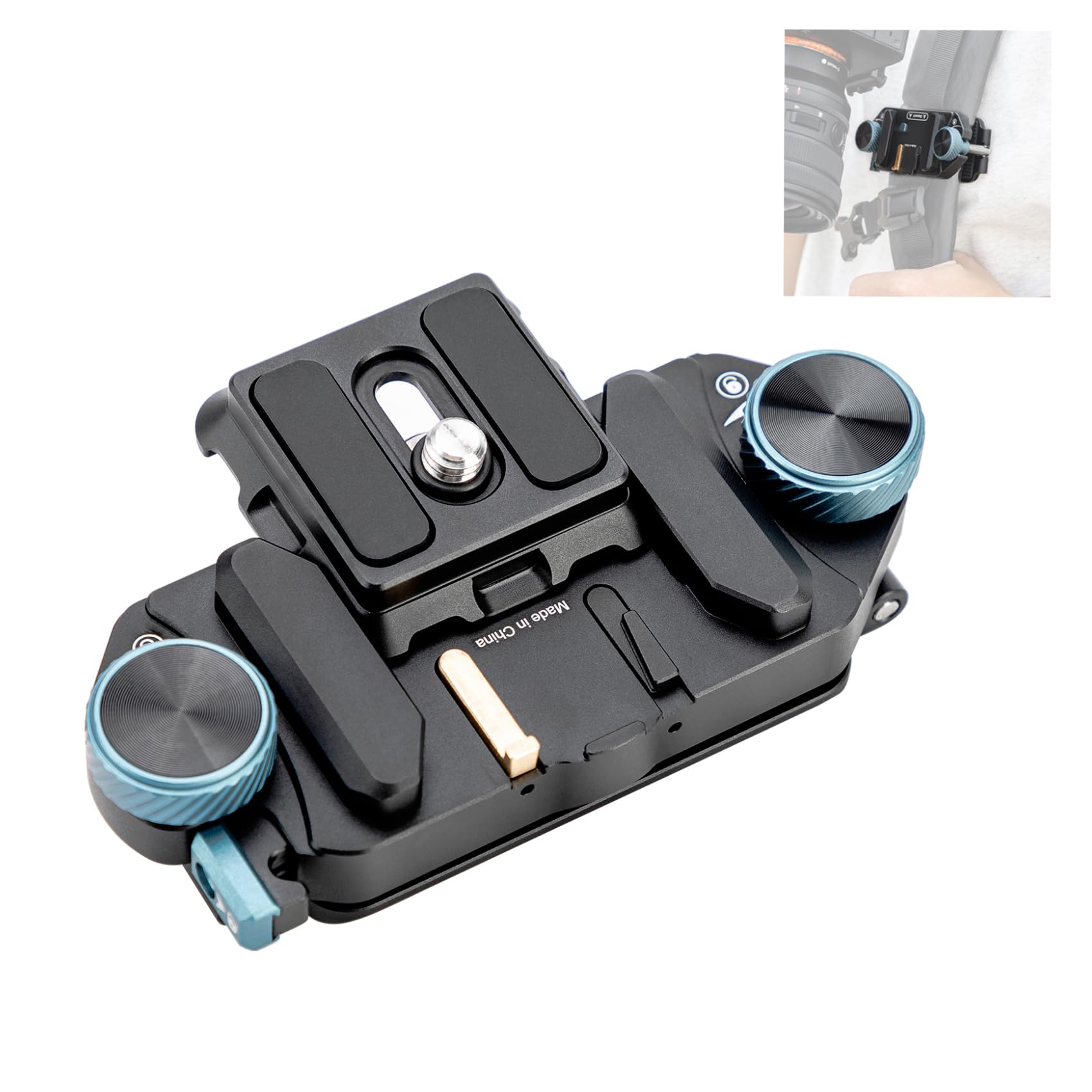 Amazon.com : Fotopro RZ-5 Quick Release Camera Mount, Backpack