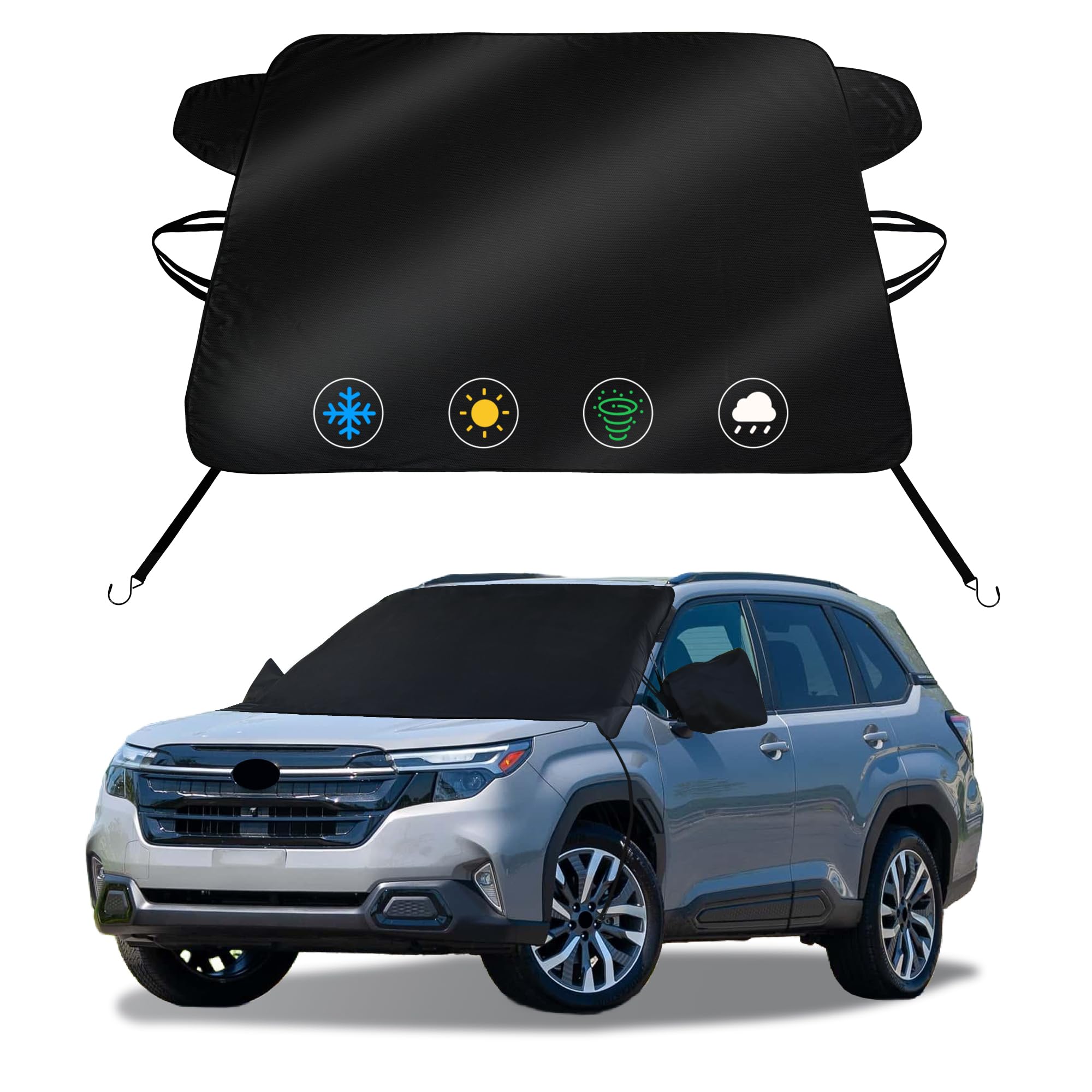 Windshield Cover for Ice &amp; Snow for Subaru Forester 2019-2023 2024