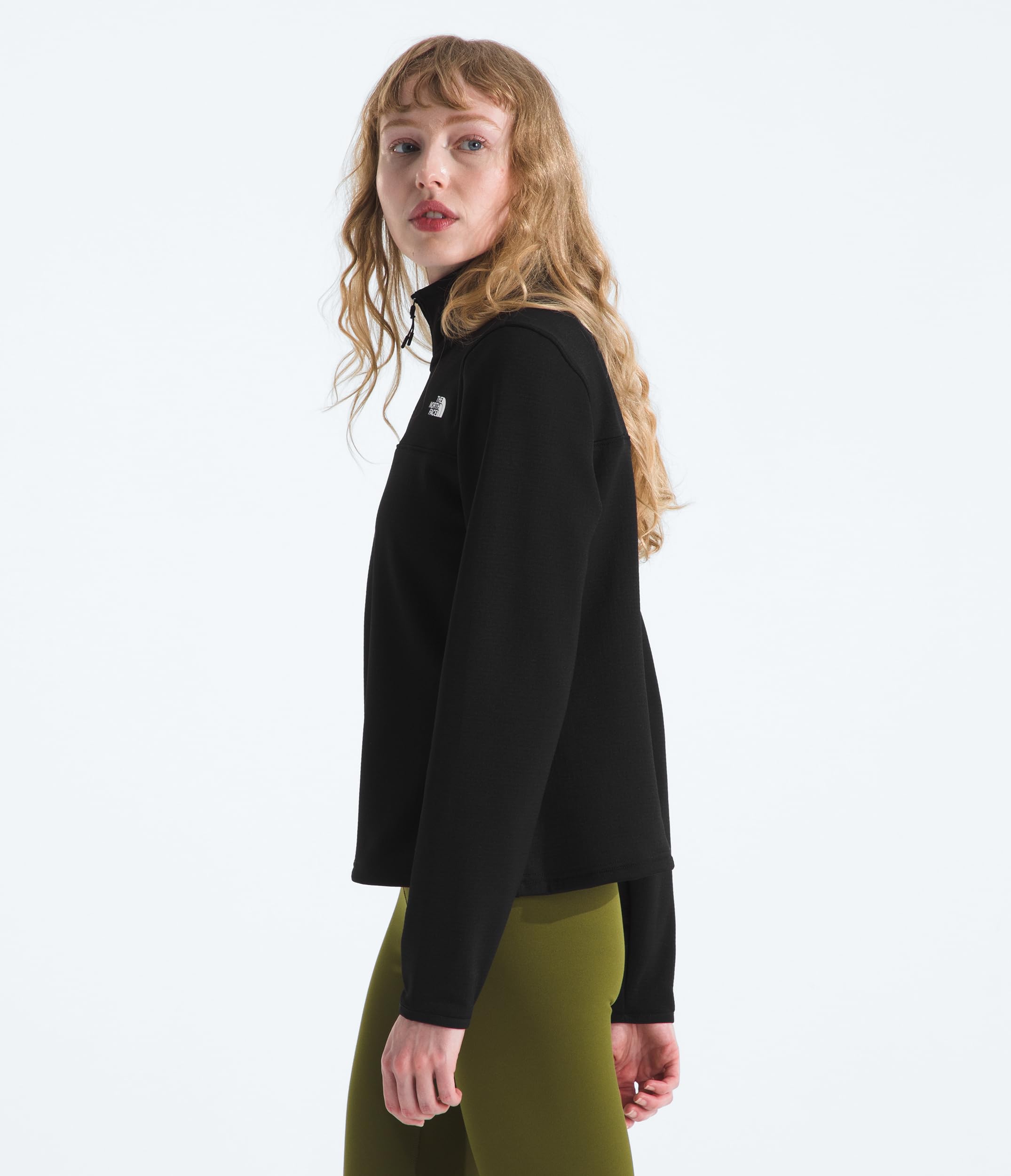 The North Face Cedar Trail Grid Fleece 1/4 Zip Maglione Donna (Pacco da 1)