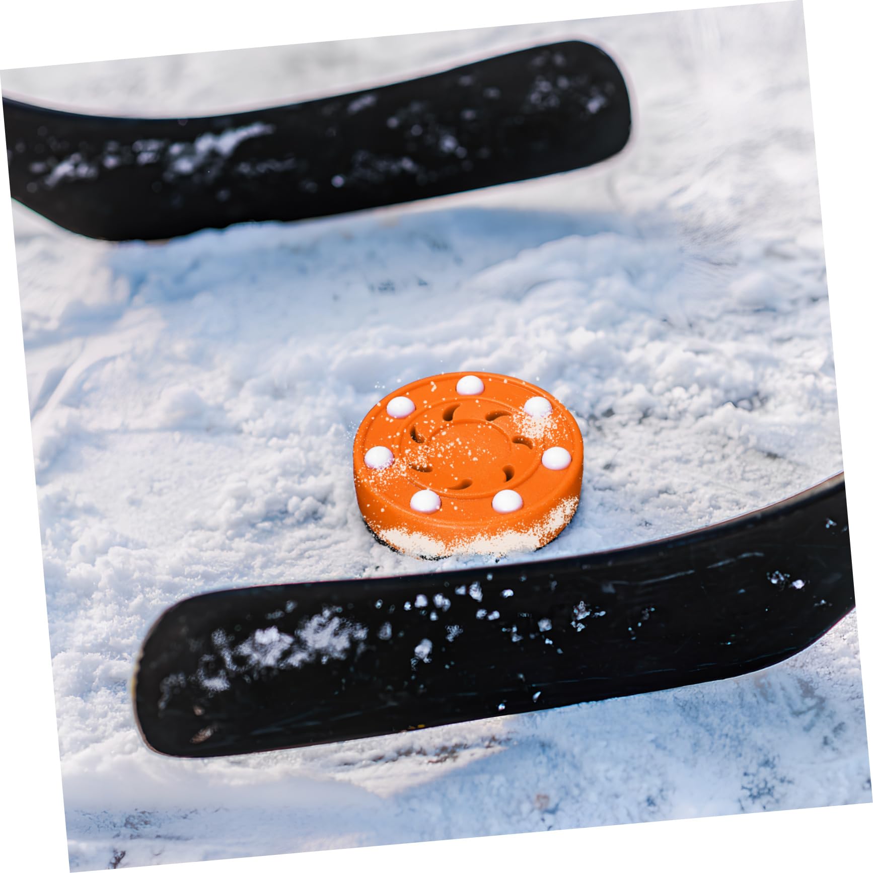 VANZACK Plastik Hockeypucks 6 Stück aus ABS für Training und Übung