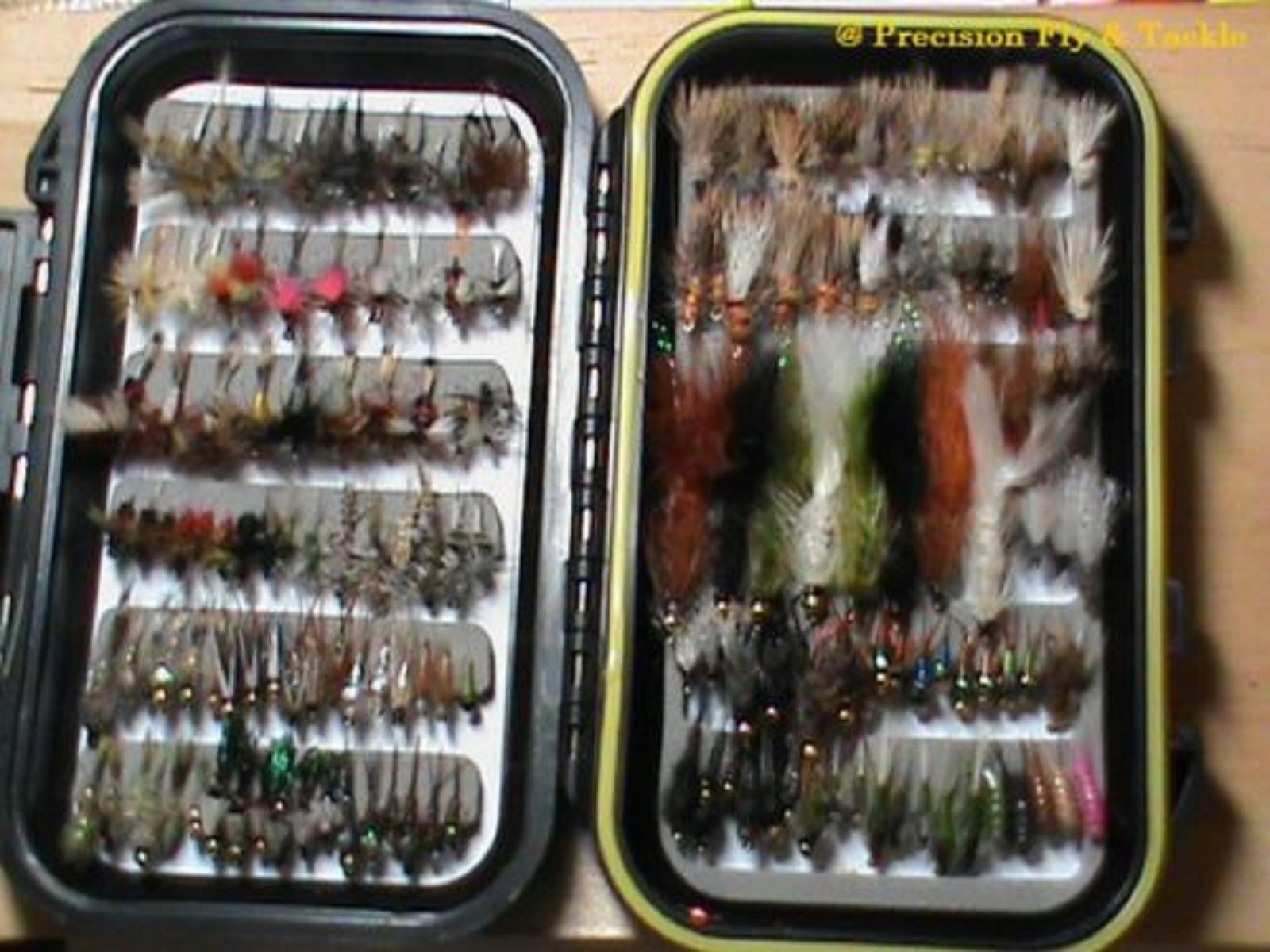 72 Trout Fly Assortment with Fly Box