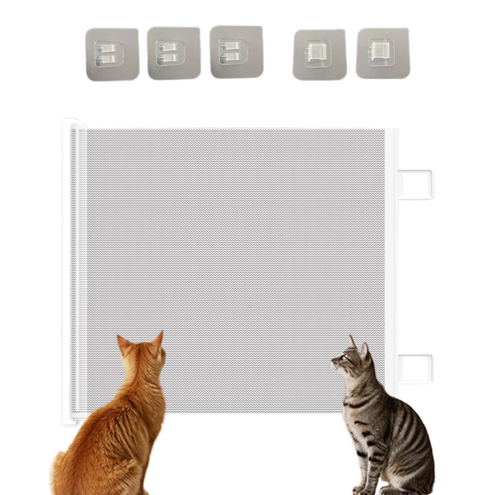Pet Stair Gate Retractable Pet Safety Gate Roll, Folding Dog Stair Barrier For Children, Babies, Puppies, Stairs, Doors