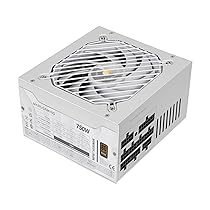 MARS GAMING MPB750SIM, Alimentatore ATX Full Modulare 750W, Garanzia 7 Anni, 80Plus Bronze 230V EU, 90% di Efficienza, Ventola SI Extreme Silence 140mm, Tecnologie AI2-RPM, DC-DC e SMD, Bianco
