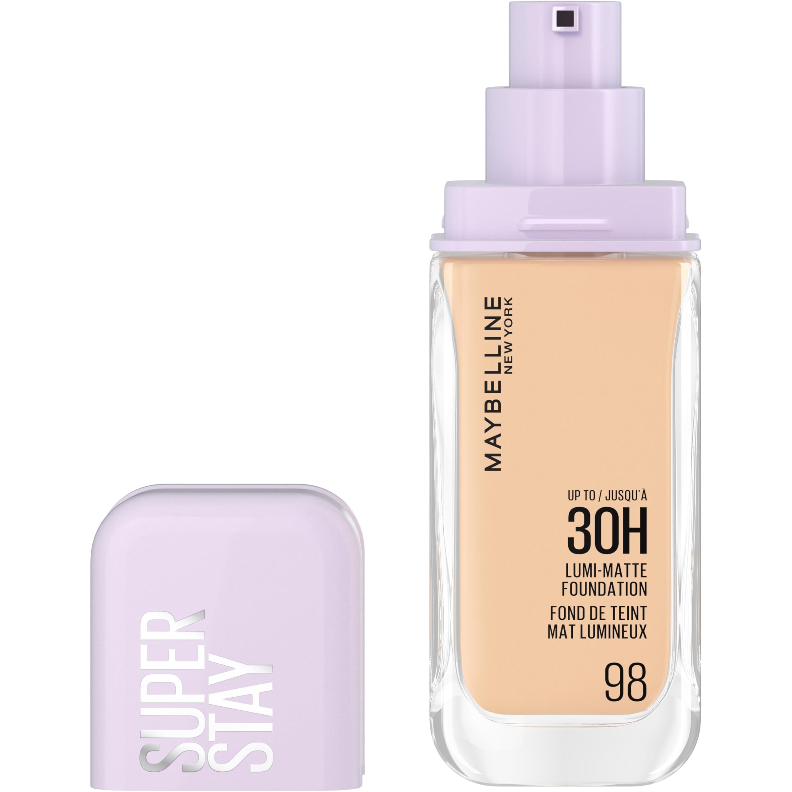 Maybelline New York Lumi Matte Foundation 98 Sehr Hell-Hell, Warm
