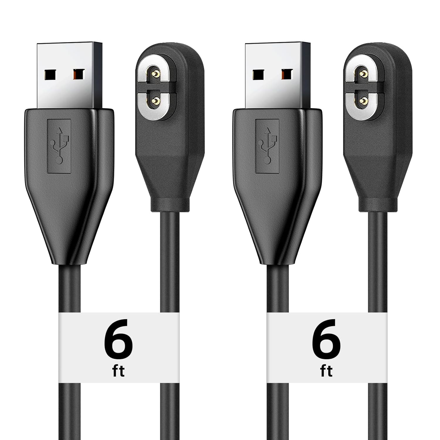 seynli [2 Pack] 6 ft Long Replacement Magnetic Charging Cable for AfterShokz Aeropex/OpenRun, OpenRun Mini, OpenRun Pro, OpenComm 2/UC. for aftershokz Charging Cable Bone Conduction Headset