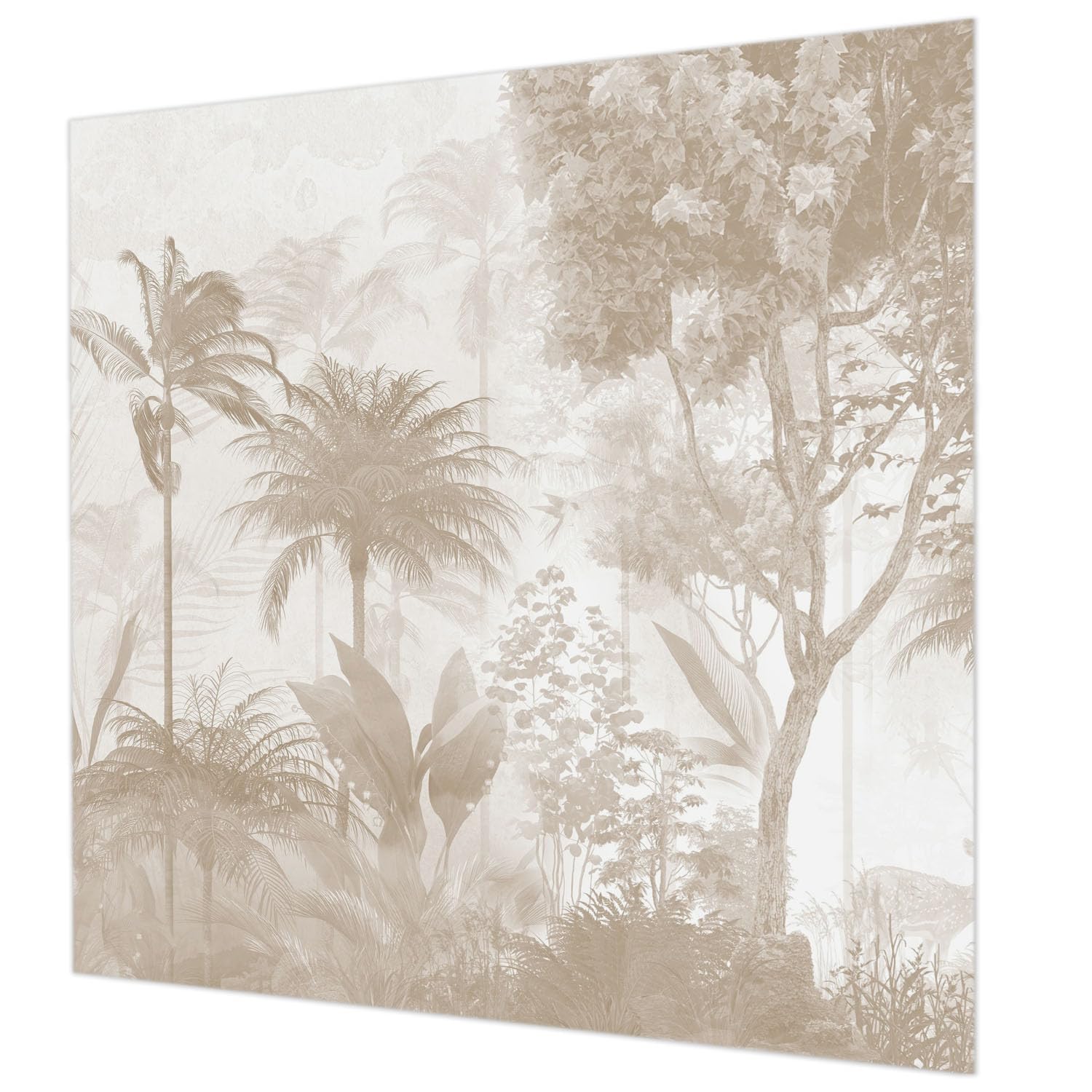Papier peint tropical intissé pour créer une oasis de fraîcheur dans votre chambre