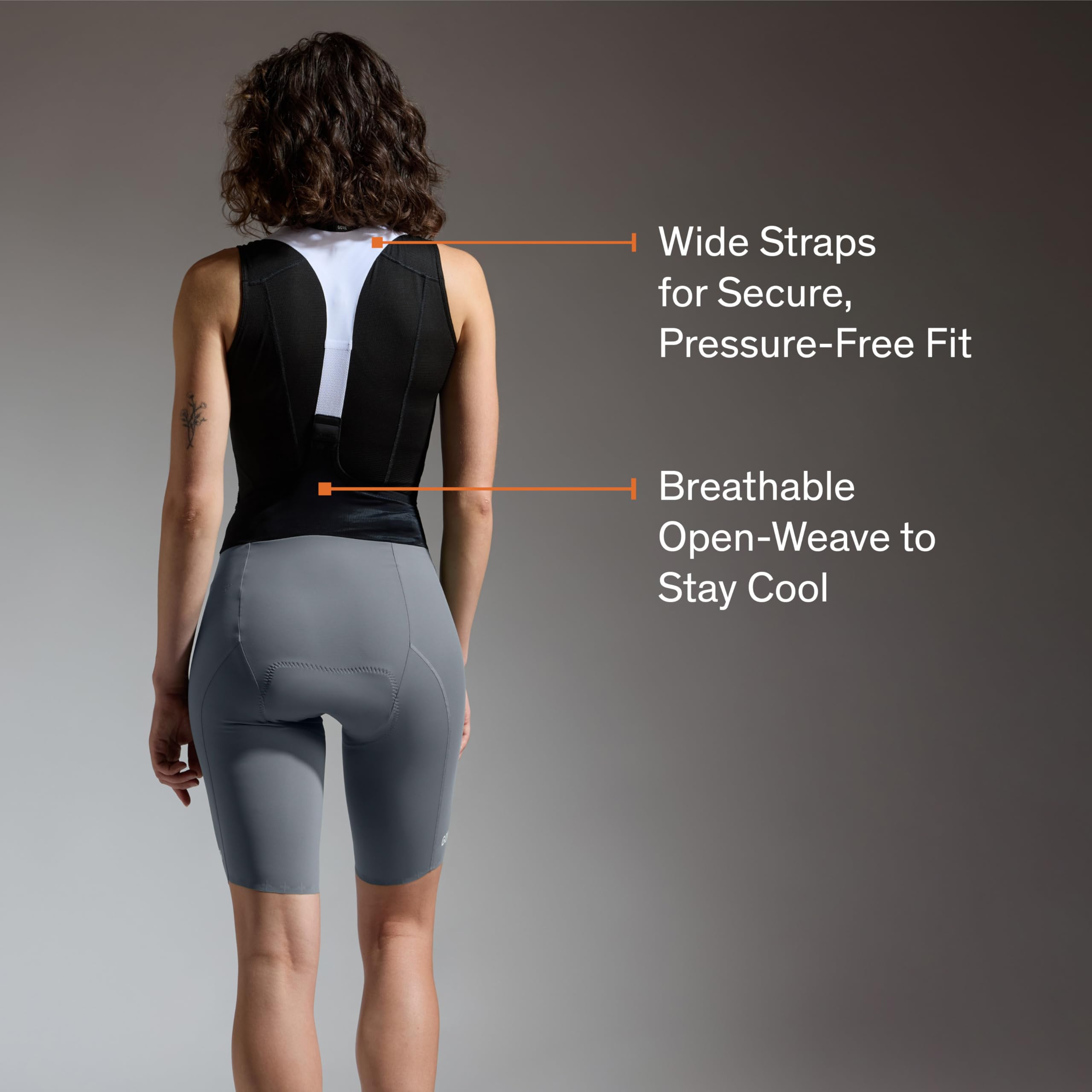 GOREWEAR Culote+ con Tirantes SPINSHIFT Mujer