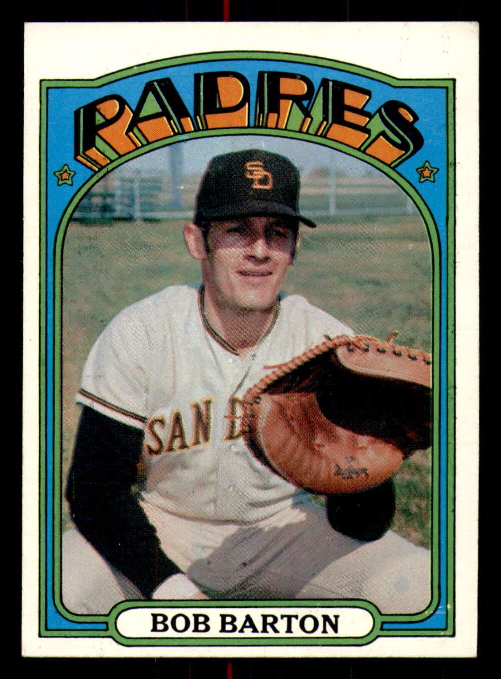 Topps1972 Topps #39 Bob Barton Ex-Mint Padres