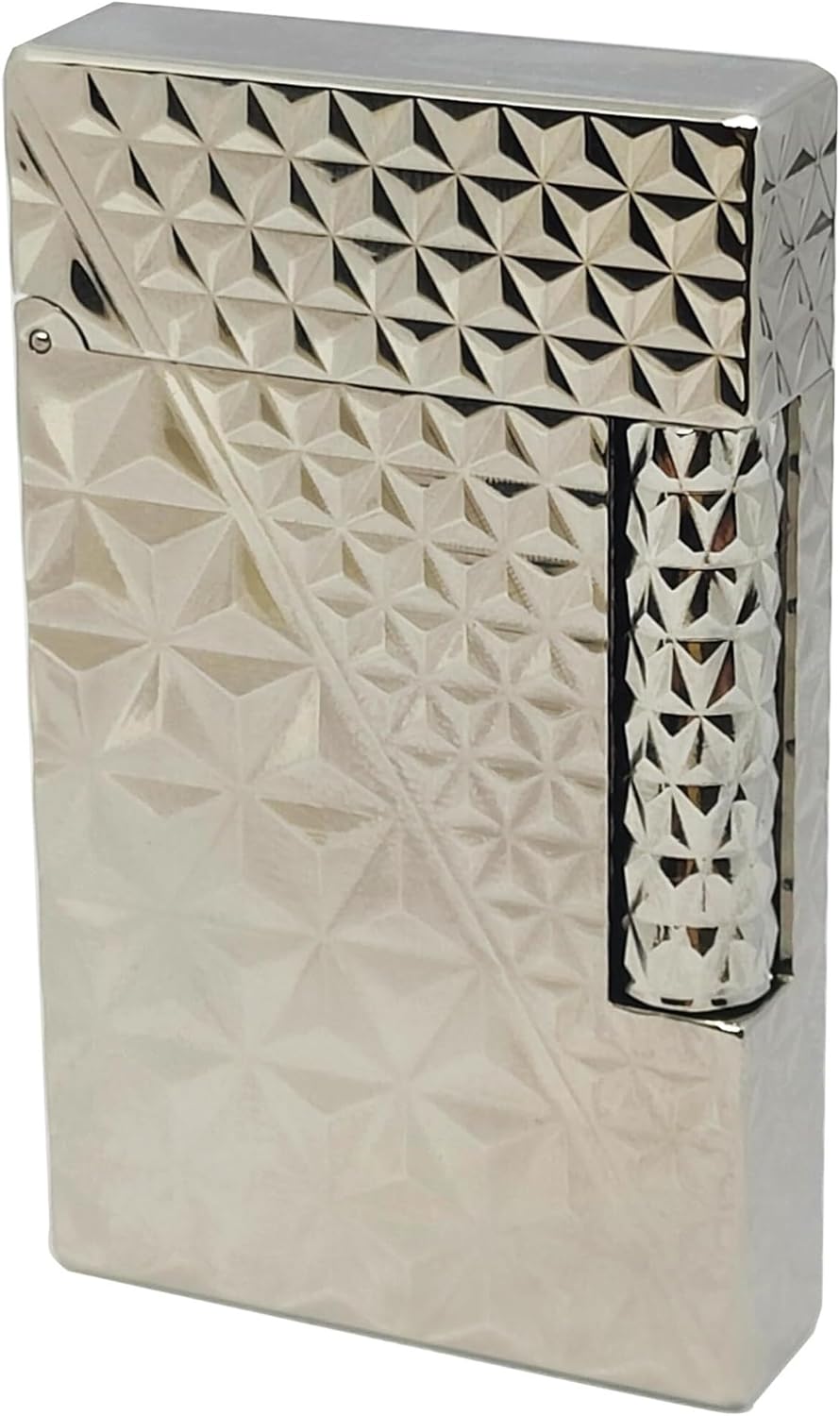 詰め替え可能なガスライター ガスライター クラシックな甘い音のライター ブタンライター 金属製の詰め替え可能なガスライター(S)