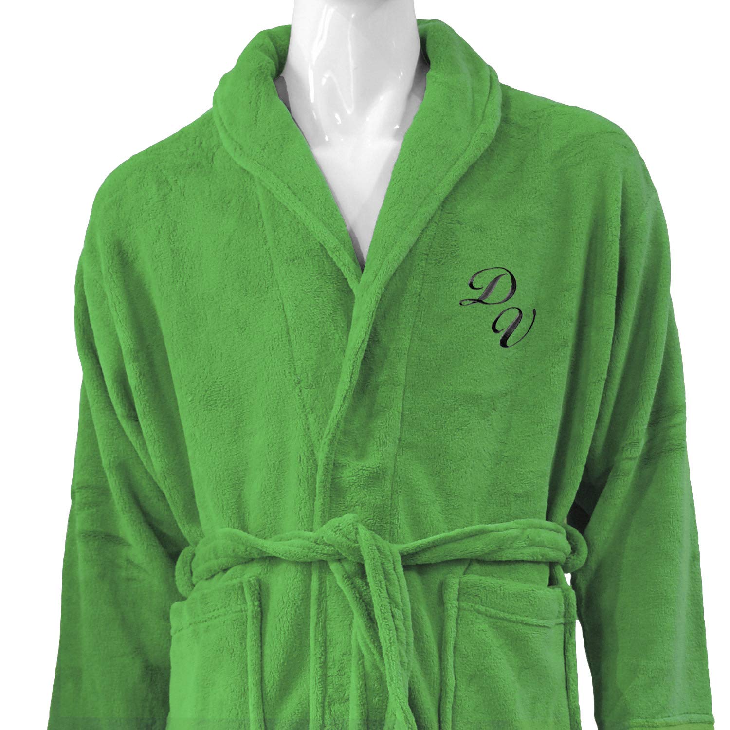 BGEUROPEPERSONALIZED MONOGRAM POLAR ROBE - REF. SWEET – GREEN - SIZE M