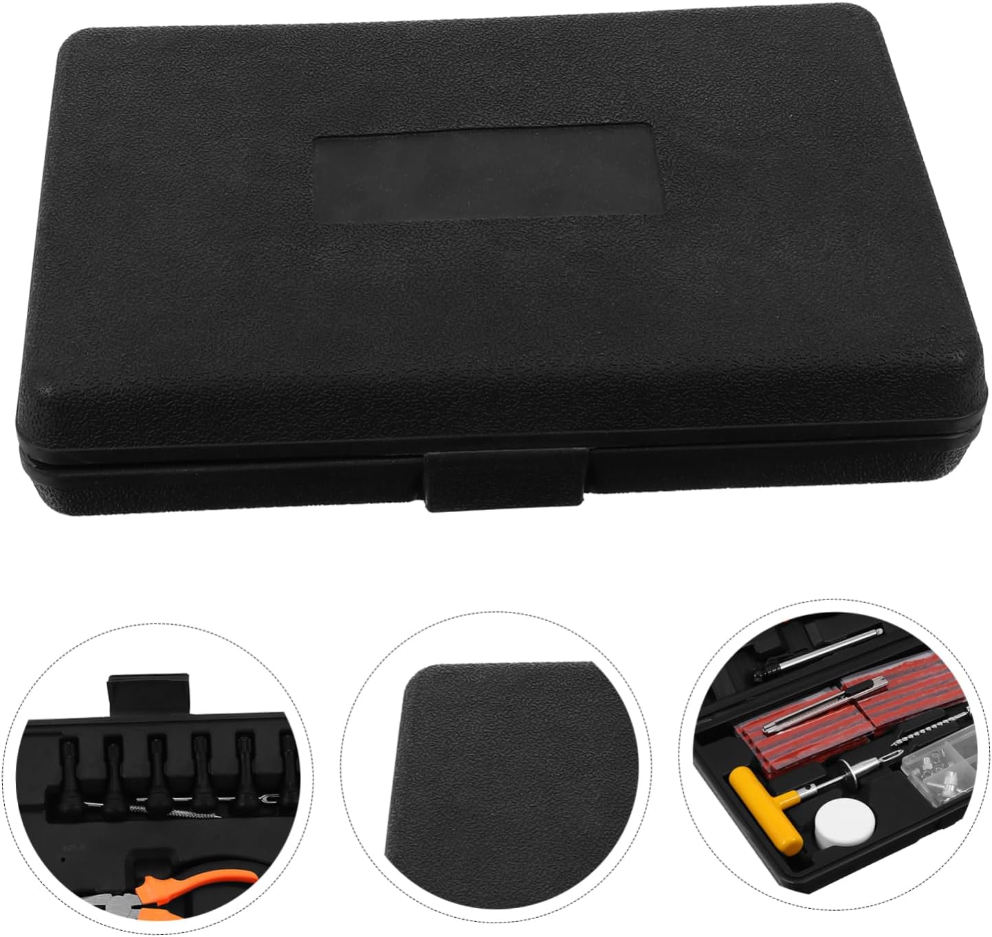 Gatuida 100pcs Comprehensive Tire Repair Tool Kit Auto Motorcycle Tire Repairing Kit