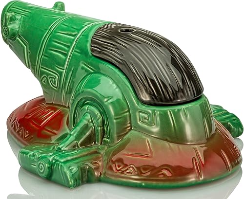Miniatura 3 de Geeki Tikis Star Wars Boba Fett Firspray Starship - Juego de cuencos de boxeo de 24 onzas con mini vaso Muglet