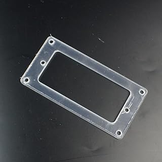 Humbucker to Mini-Humbucker Adapter Pickup Ring,Single-Ply Clear Transparent