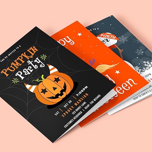 Miniatura 4 de Tarjetas de felicitación y sobres personalizados, diseña tu propia tarjeta impresa personalizada, bodas, vacaciones, cumpleaños, graduaciones. Haz