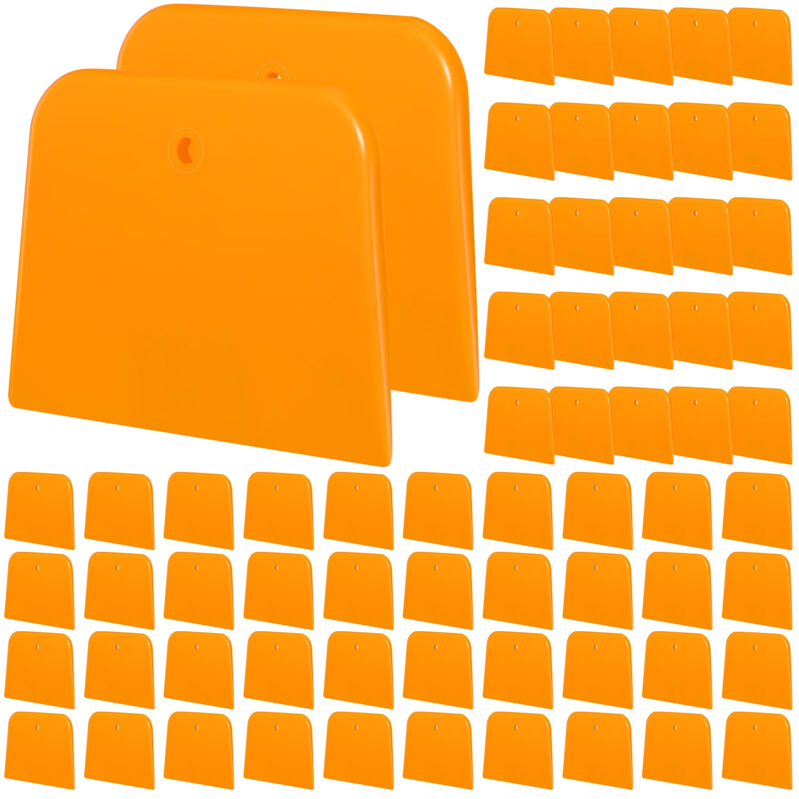 Frienda 120 Pcs Body Filler Spreaders Plastic Auto Putty, 3.5 in
