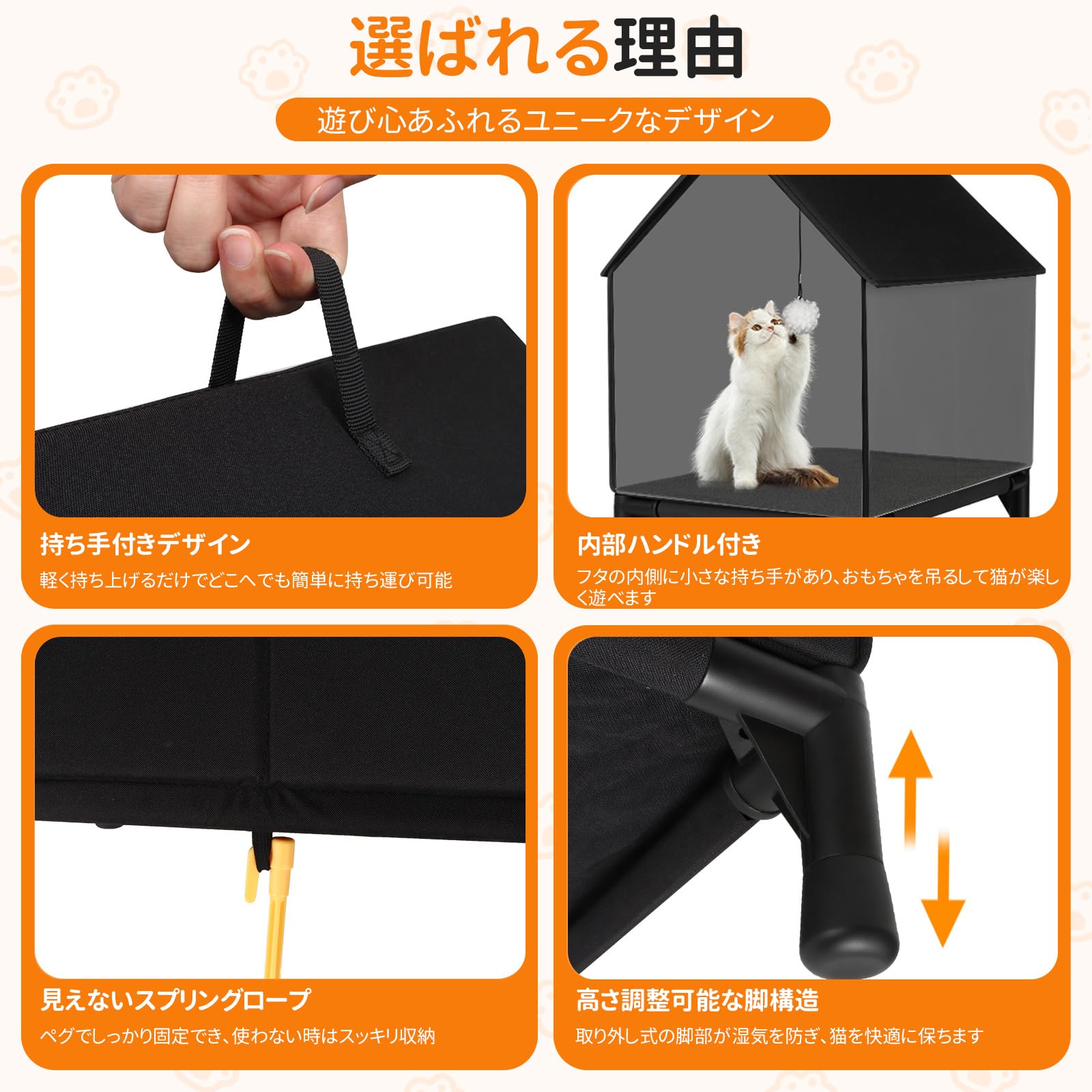 Amazon | 猫ハウス 屋外 防水・高撥水設計 雨対策 野外猫ハウス 防風
