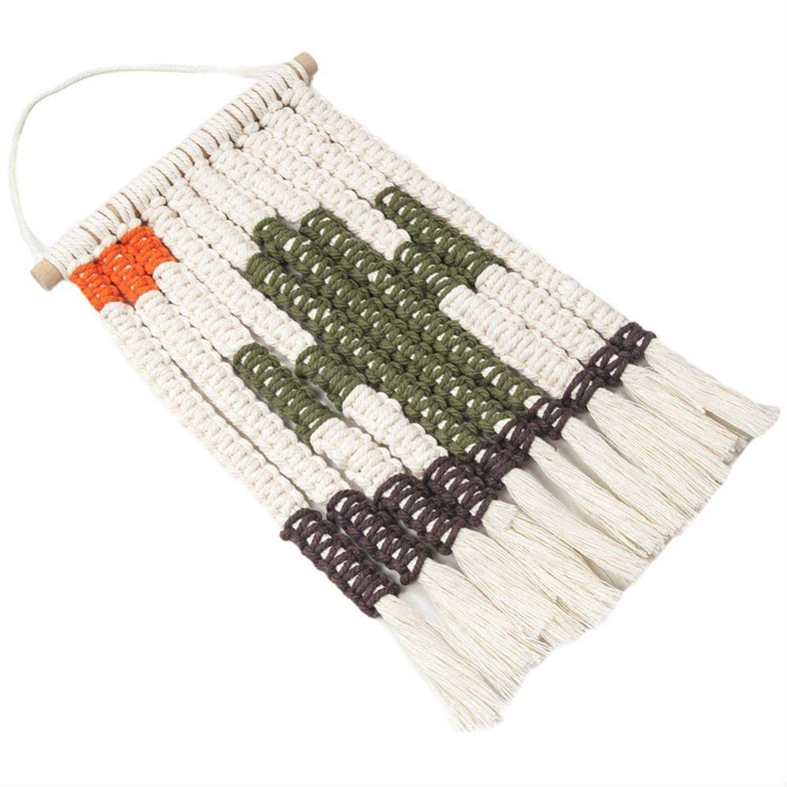 Enakshi® Macrame Cactus Wall Hanging Cotton Rope Tapestry Handmade DIY Craft Chic Art|Home & Garden | Home D?©cor | Tapestries-image-45
