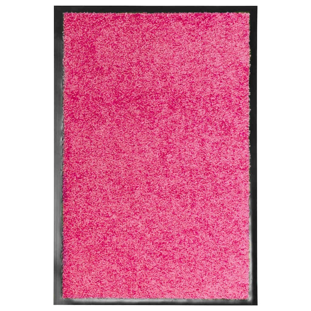 Paillasson lavable rose pour une entrée et un couloir toujours propres