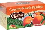 Celestial Seasonings 0630194 Herbal Tea Caffeine Free Country Peach Passion - 20 Tea Bags