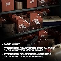 Vista 4 de Suministro de alimentos de emergencia - Ración de supervivencia de chocolate - 20 años de vida útil - 3 días