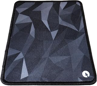 Swiftpoint Mouse Pad, Polygon Graphics, Size 7.85-6.3" (20cm x 16cm), Dark Grey