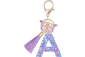 Delightful Initial Letter Keychains: A Fashion Statement with a Personal Touch