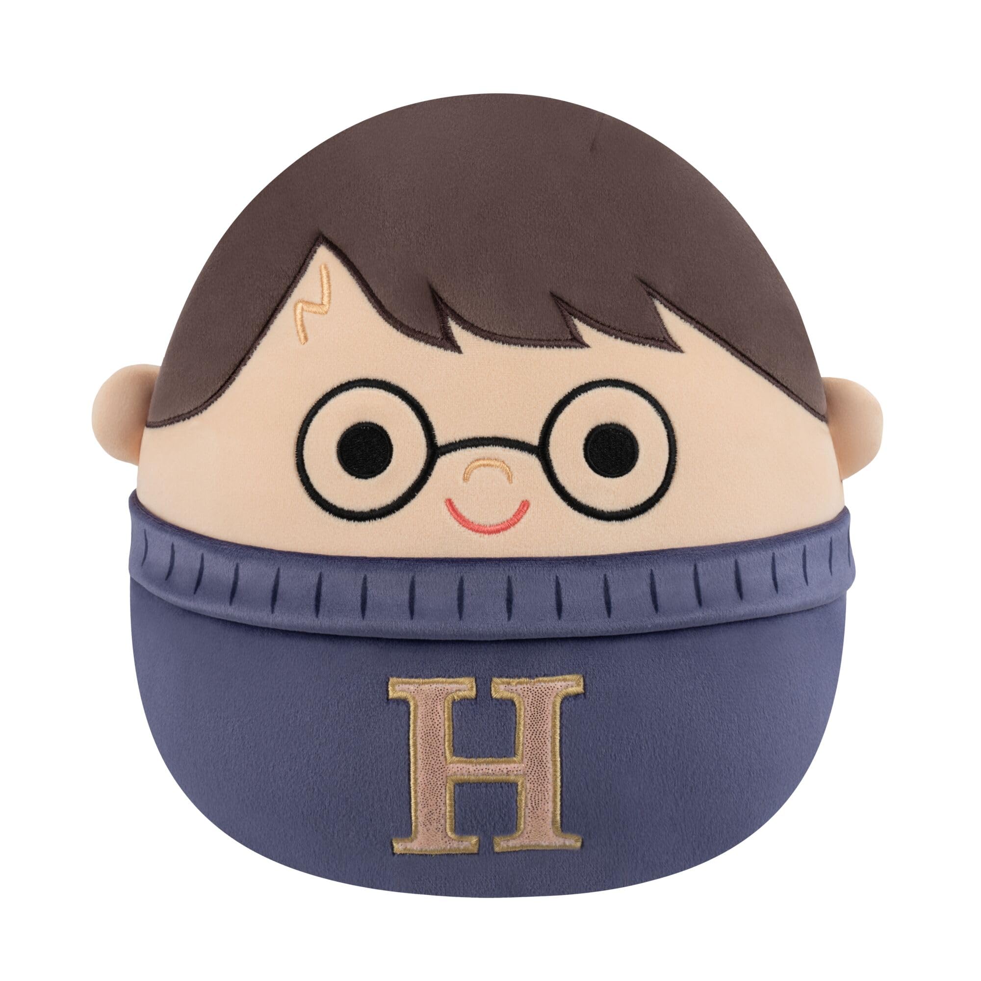 Squishmallows Original “Harry Potter” 10-Inch Harry Potter in Sweater Plush - Ultrasoft Official Jazwares Plush (Medium-Sized)
