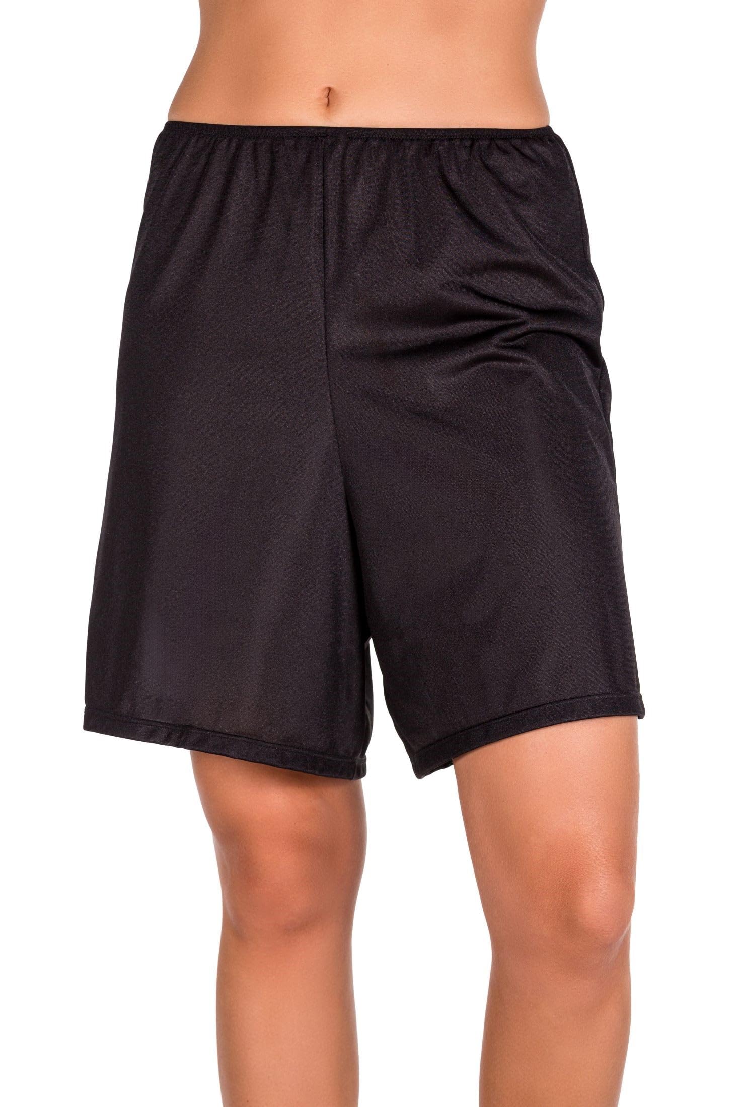 Modèle Cari : Jupon court avec taille élastique, idéal pour jupes ou robes. Tissu antistatique et léger. Lingerie pour femme.