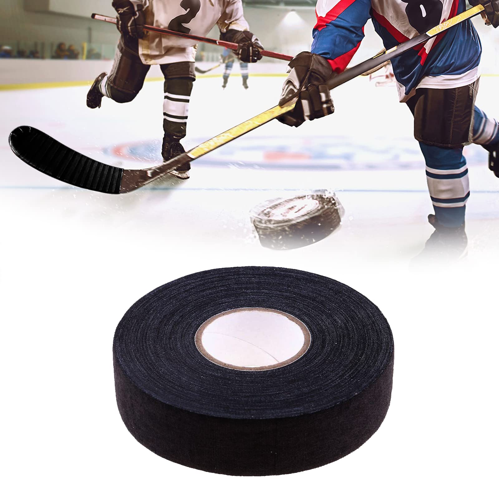 Cinta de Hockey, Cinta de Raqueta Antideslizante, Cinta Antideslizante para Palo de Hockey, Rollos Cinta de Hockey Autoadhesivas, Cinta Hockey Antideslizante Agarre Grip