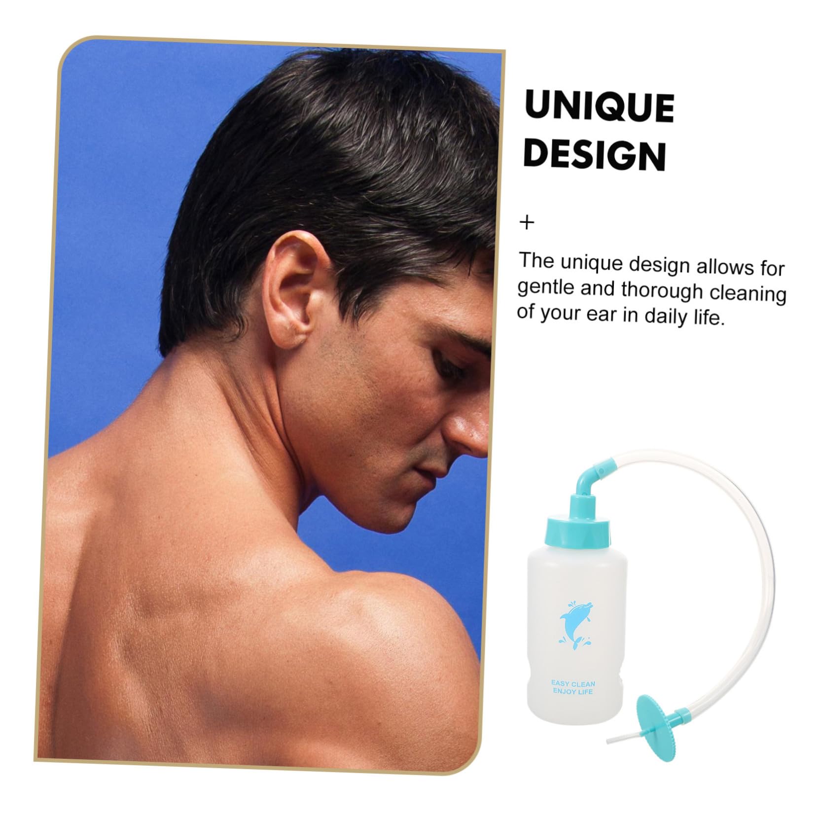 Beaupretty 4juegos Limpiador De Oídos Kit De Limpieza De Oídos Botella De Lavado Herramienta Práctica Para Eliminar Cera y Suciedad Casa