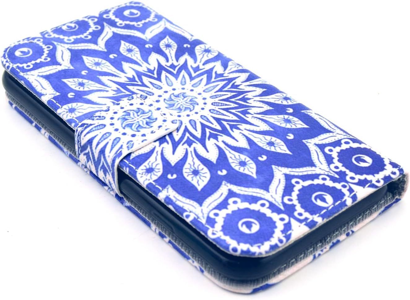 iPhone 6 Plus 5.5" Case, Speedtek Sunflower Pattern Premium PU Leather Wallet Flip Protective Skin Case with Magnetic Closure for Apple iPhone 6 Plus/6s Plus 5.5" (with Credit Card/ID Card Slot)