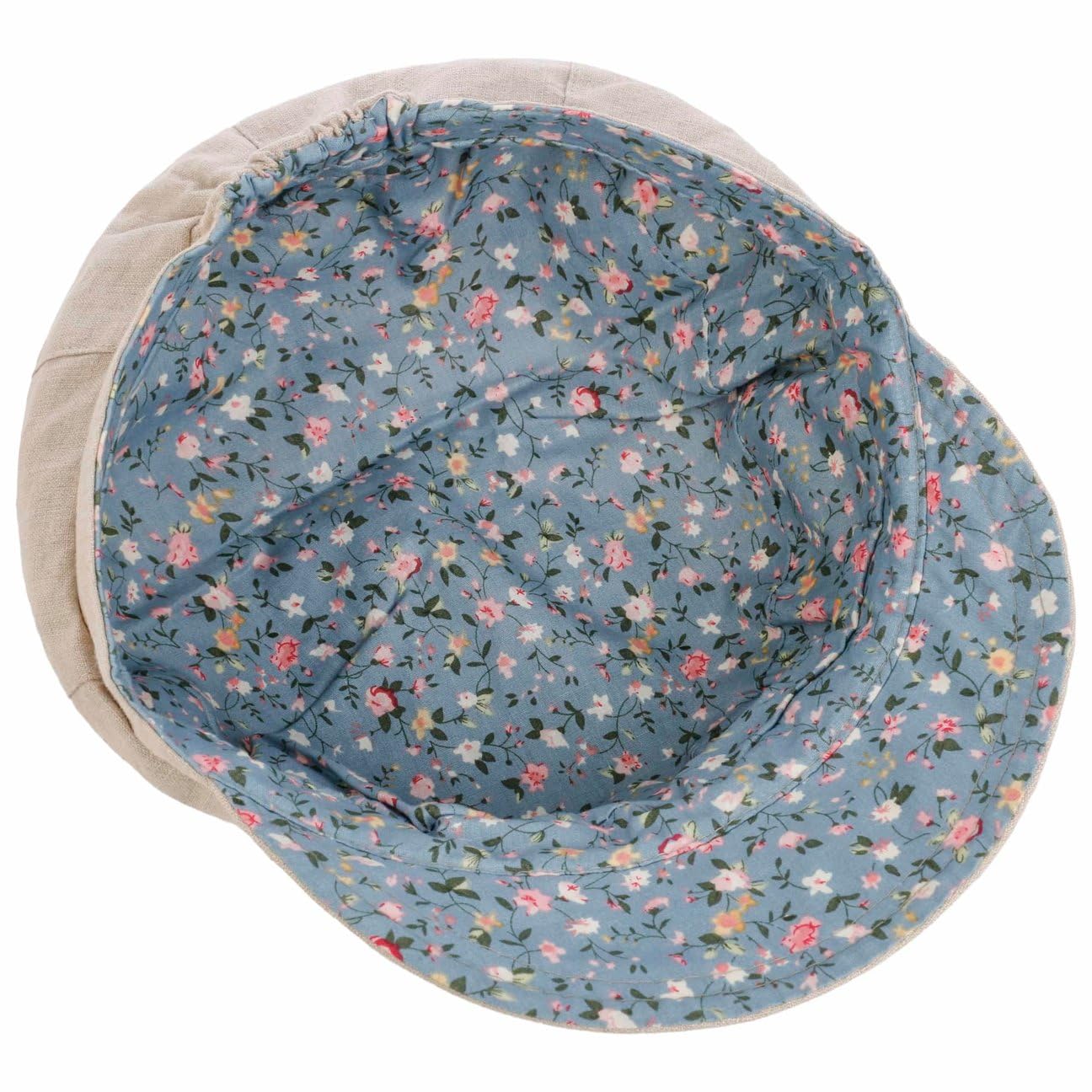 LIPODO Millefleurs Gorra Newsboy Reversible Lino Algodon Mujer Primavera Verano