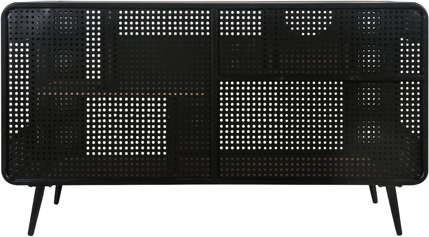 Large Cat House with Tempered Glass Doors, Indoor Cat Enclosure with Shelves, Multi-Feature Enclosed Cat Condo